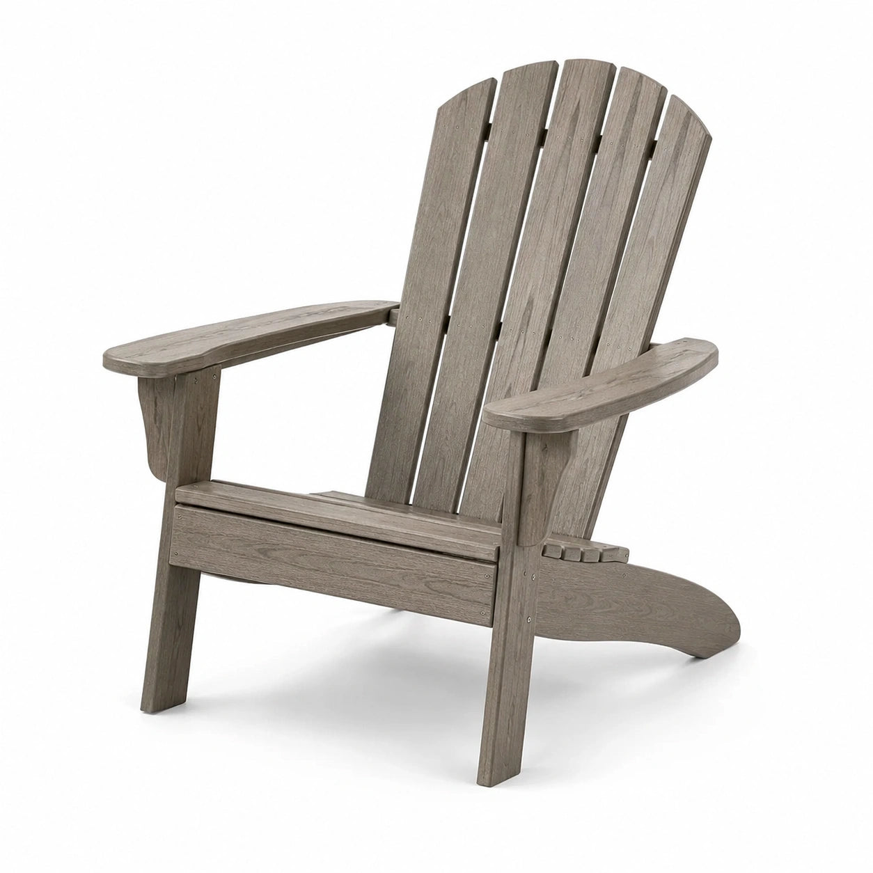 Sedia Adirondack in legno composito grigio